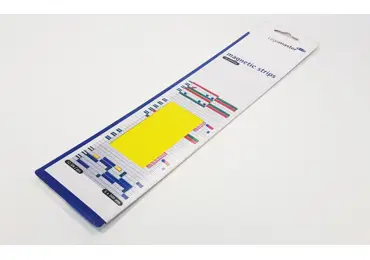 Magnetické pásky - žluté - 5x300 mm