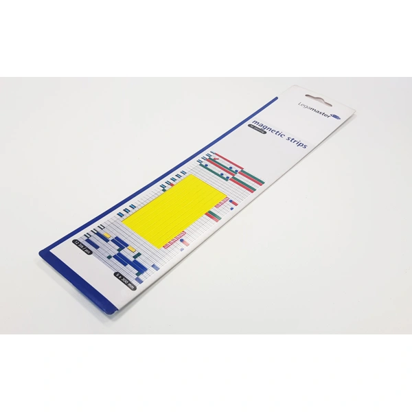 Magnetické pásky - žluté - 5x300 mm