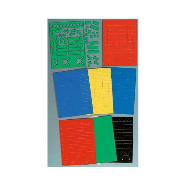 Obrázek pro LEG-7448202 Magnetické symboly, 20 mm vysoké, červené