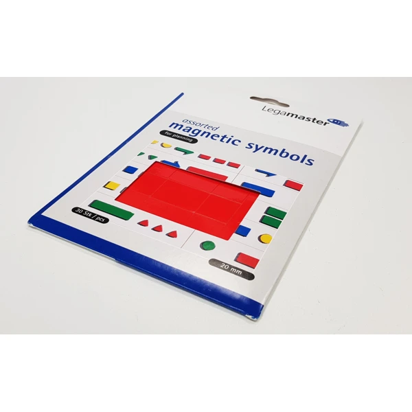 Obrázek pro LEG-7448202 Magnetické symboly, 20 mm vysoké, červené