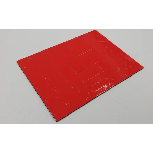 Obrázek pro LEG-7448202 Magnetické symboly, 20 mm vysoké, červené