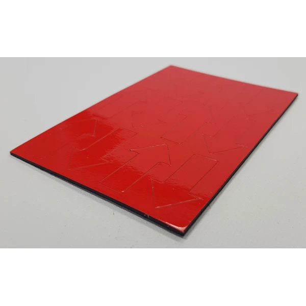 Obrázek pro LEG-7446202 Magnetické symboly - šipky 20x35 mm,sada 12 ks, červené
