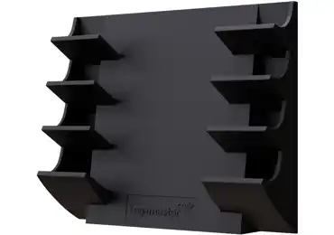 Magnetický držák na 4 popisovače, černý