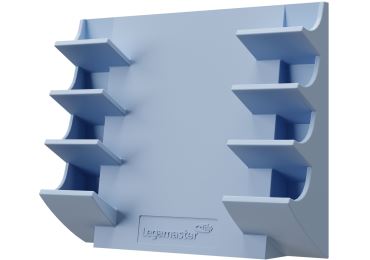 Magnetický držák na 4 popisovače, světle modrý