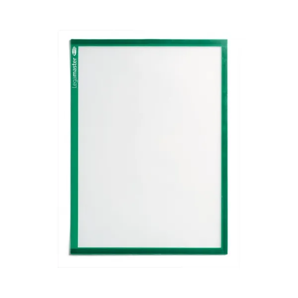 Magnetický držák na dokumenty - DIN A4 - zelený
