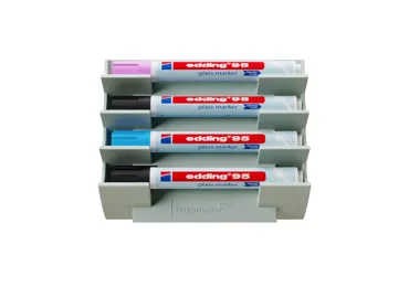 Magnetický držák na popisovače pro skleněné tabule, Sage Green