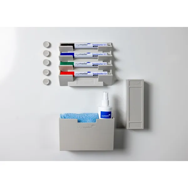 Magnetický držák na příslušenství pro tabule, šedý