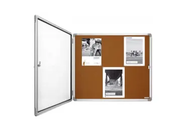 Magnetoplan vitrína korková optimal vnitřní 6 x A4