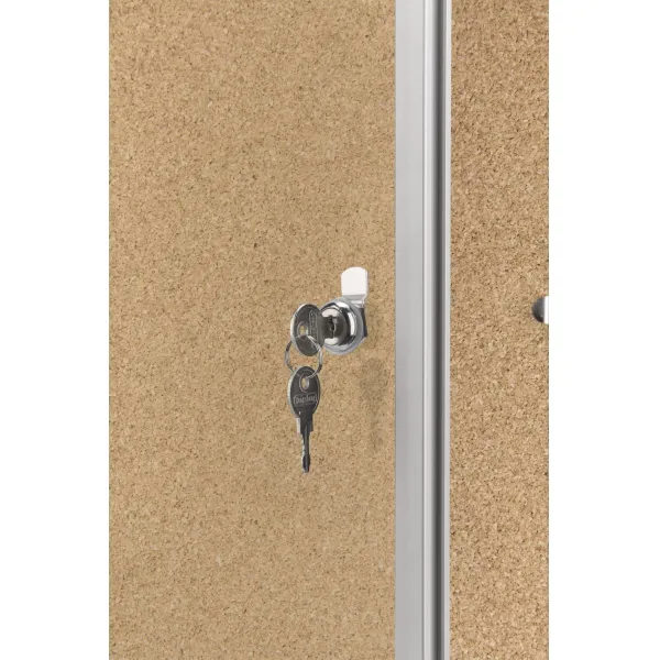 Magnetoplan vitrína korková optimal vnitřní 6 x A4