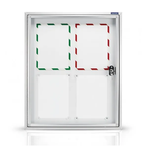 Magnetoplan vitrína magnetická elegant venkovní 4 x A4