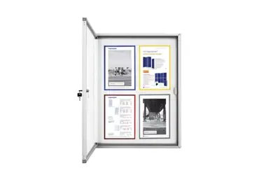 Magnetoplan vitrína magnetická elegant venkovní 6 x A4