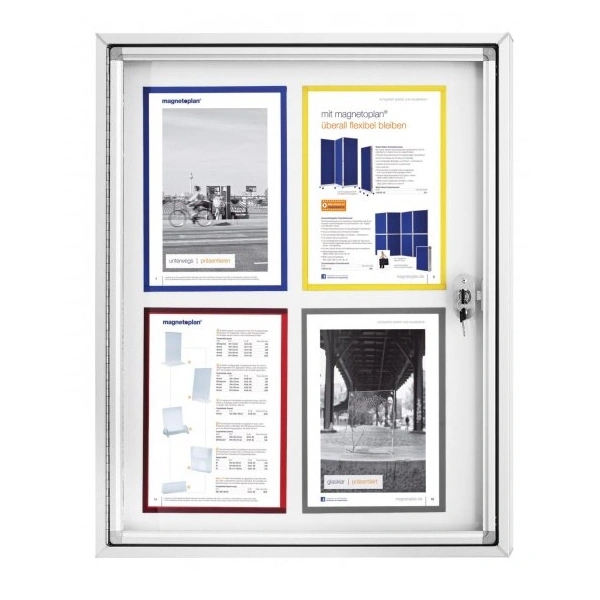 Magnetoplan vitrína magnetická elegant venkovní 6 x A4