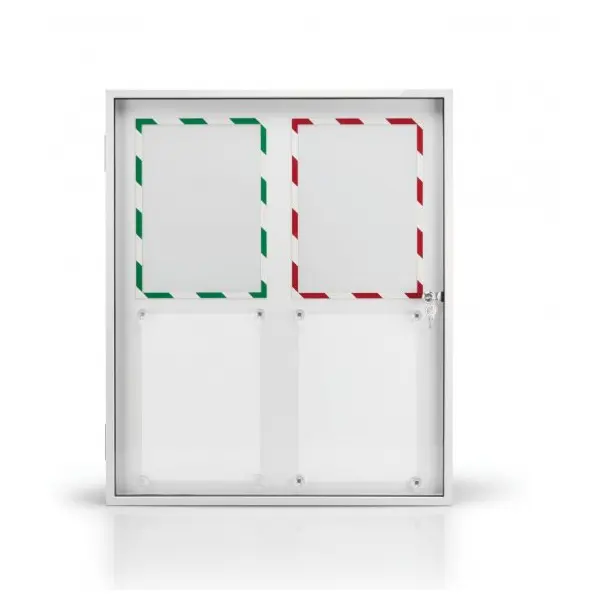 Magnetoplan vitrína magnetická optimal vnitřní 4 x A4