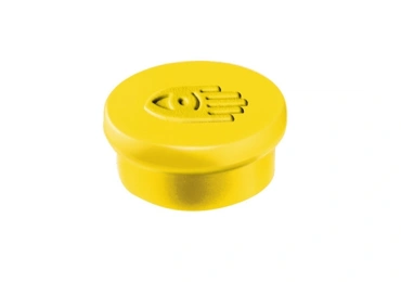 Magnety kulaté 10 mm, 10 kusů - žluté