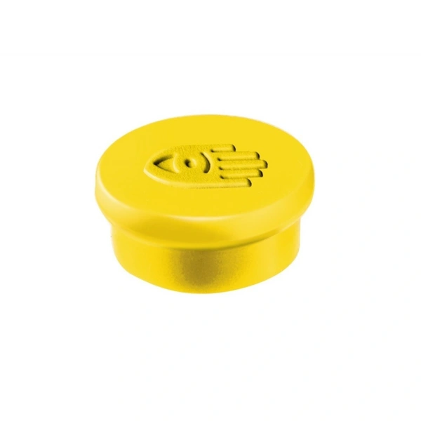 Magnety kulaté 10 mm, 10 kusů - žluté