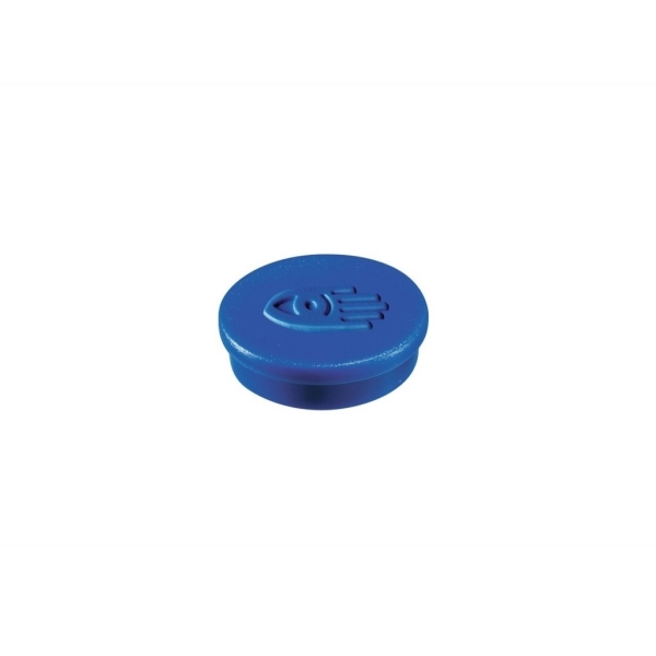 Magnety kulaté 20 mm, 10 kusů - modré