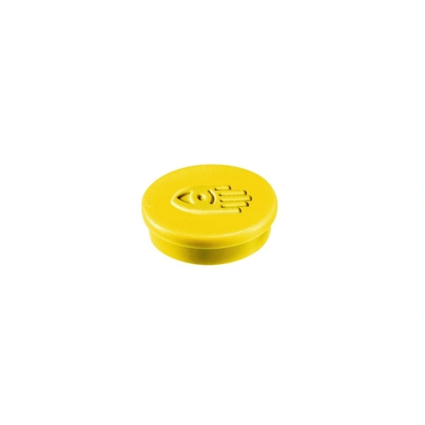 Magnety kulaté 20 mm, 10 kusů - žluté