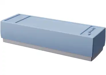 Malá stěrka na bílé tabule, světle modrá