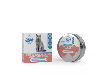 Mast na tlapky a drápky pro kočky