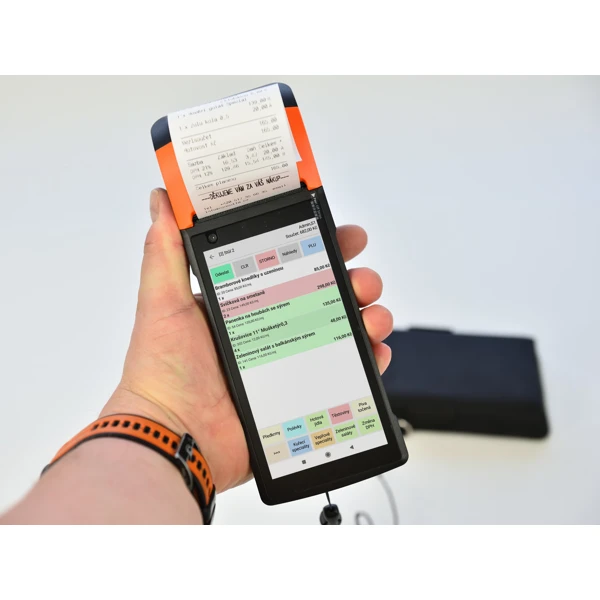 Mobilní číšník Conto Order se Sunmi V2s a pouzdrem
