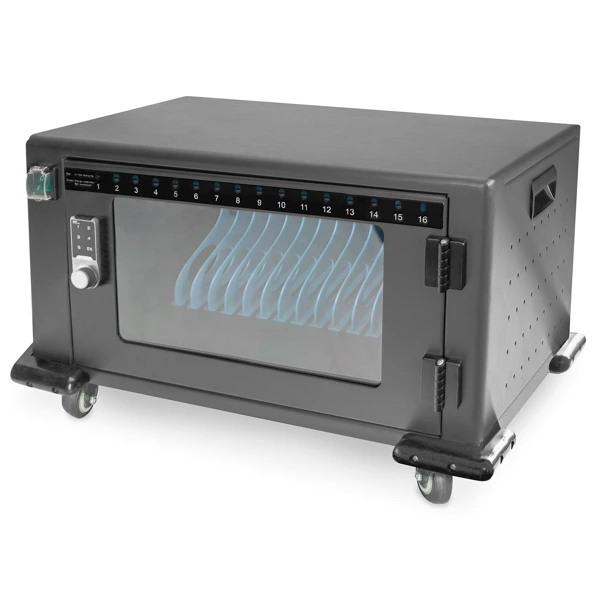 Mobilní nabíjecí skříň pro 16 tabletů nebo notebooků