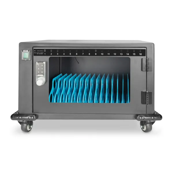 Mobilní nabíjecí skříň pro 16 tabletů nebo notebooků s USB-C