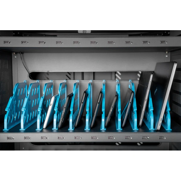 Mobilní nabíjecí skříň pro 30 notebooků