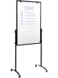 Mobilní tabule / nástěnka / flipchart - 3 v 1, 120x75 cm, MULTIBOARD, modrý