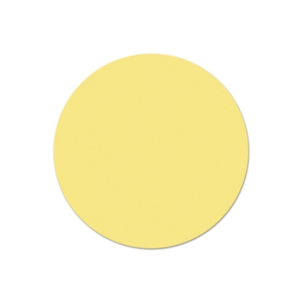 Moderační karty - kruhy Ø14 cm, 250 ks, žluté