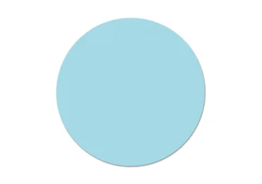 Moderační karty - kruhy Ø14 cm, 500 ks, světle modré