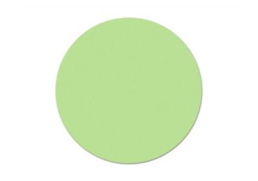 Moderační karty - kruhy Ø14 cm, 500 ks, zelené
