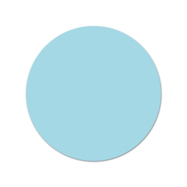 Moderační karty - kruhy Ø19 cm, 250 ks, světle modré