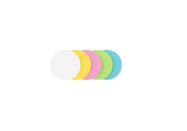Moderační karty - kruhy Ø19 cm, 500 ks, mix barev