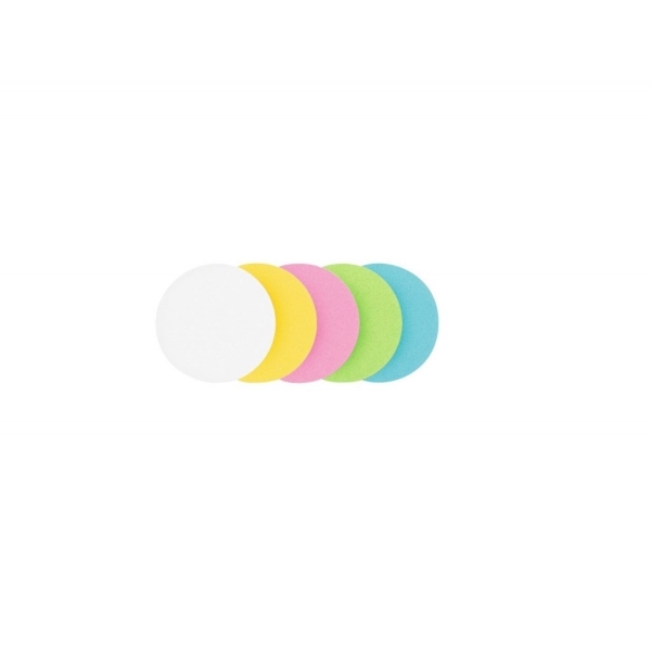 Moderační karty - kruhy Ø19 cm, 500 ks, mix barev