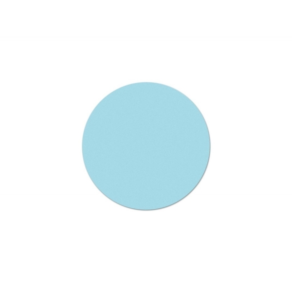 Moderační karty - kruhy Ø9,5 cm, 250 ks, světle modré