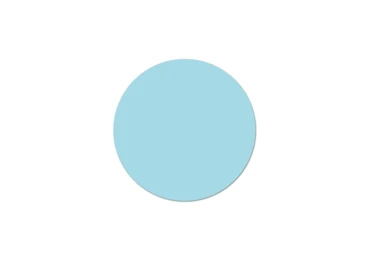 Moderační karty - kruhy Ø9,5 cm, 500 ks, světle modré