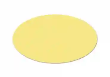 Moderační karty - ovály 11x19 cm, 250 ks, žluté