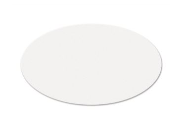 Moderační karty - ovály 11x19 cm, 500 ks, bílé