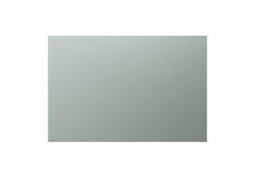 Moderní skleněná tabule s matným povrchem v barvě Sage Green, 100x150 cm