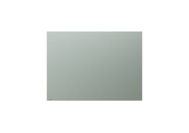 Moderní skleněná tabule s matným povrchem v barvě Sage Green, 90x120 cm