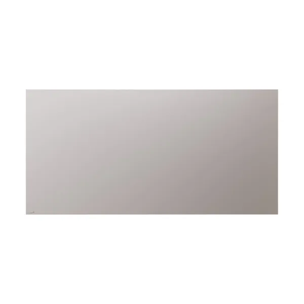 Moderní skleněná tabule s matným povrchem v barvě Warm Grey, 100x200 cm