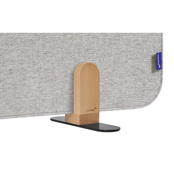 Obrázek pro LEG-7209830 Nástěnková stolní dělící přepážka 60 x 80 cm se svorkou, šedá