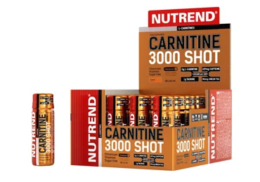 NUTREND Carnitine 3000 Shot - pomeranč - 20 x 60ml