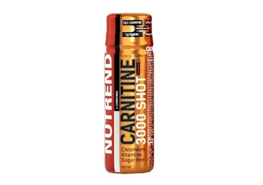 NUTREND Carnitine 3000 Shot - pomeranč - 60ml