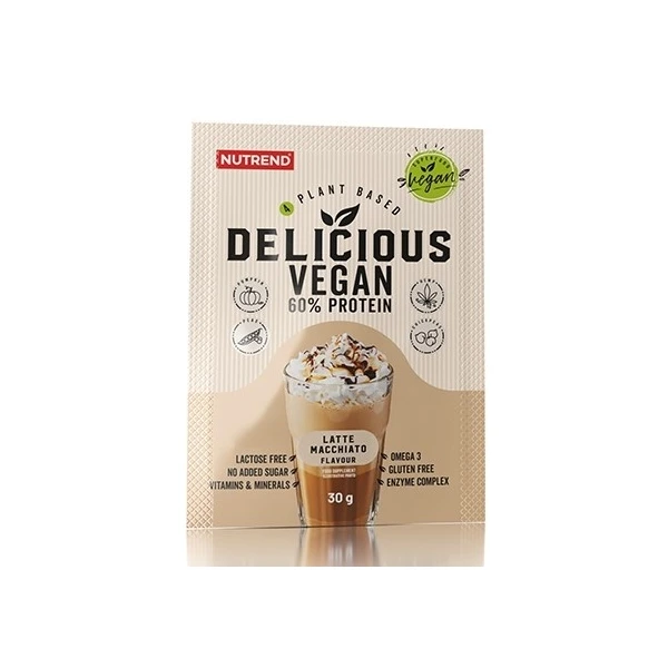 NUTREND Delicious Vegan Protein - latte macchiato - 30g