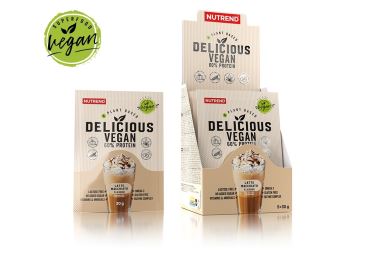 NUTREND Delicious Vegan Protein - latte macchiato - 5 x 30g