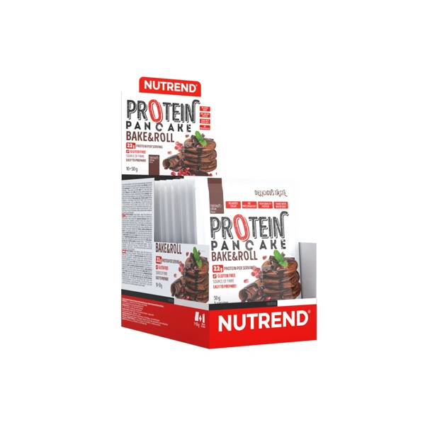 NUTREND Protein Pancake - čolokáda a kakao - 10x 50g