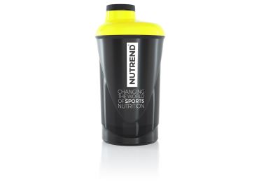 NUTREND Shaker se sítkem - černo-žlutý - 600ml