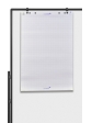 Obrázek pro LEG-7204010 Oboustranný mobilní pěnový paraván / nástěnka 150x120 cm, PREMIUM PLUS, bílý
