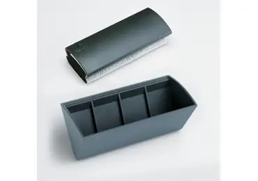 Odkládací magnetický držák na popisovače s houbičkou